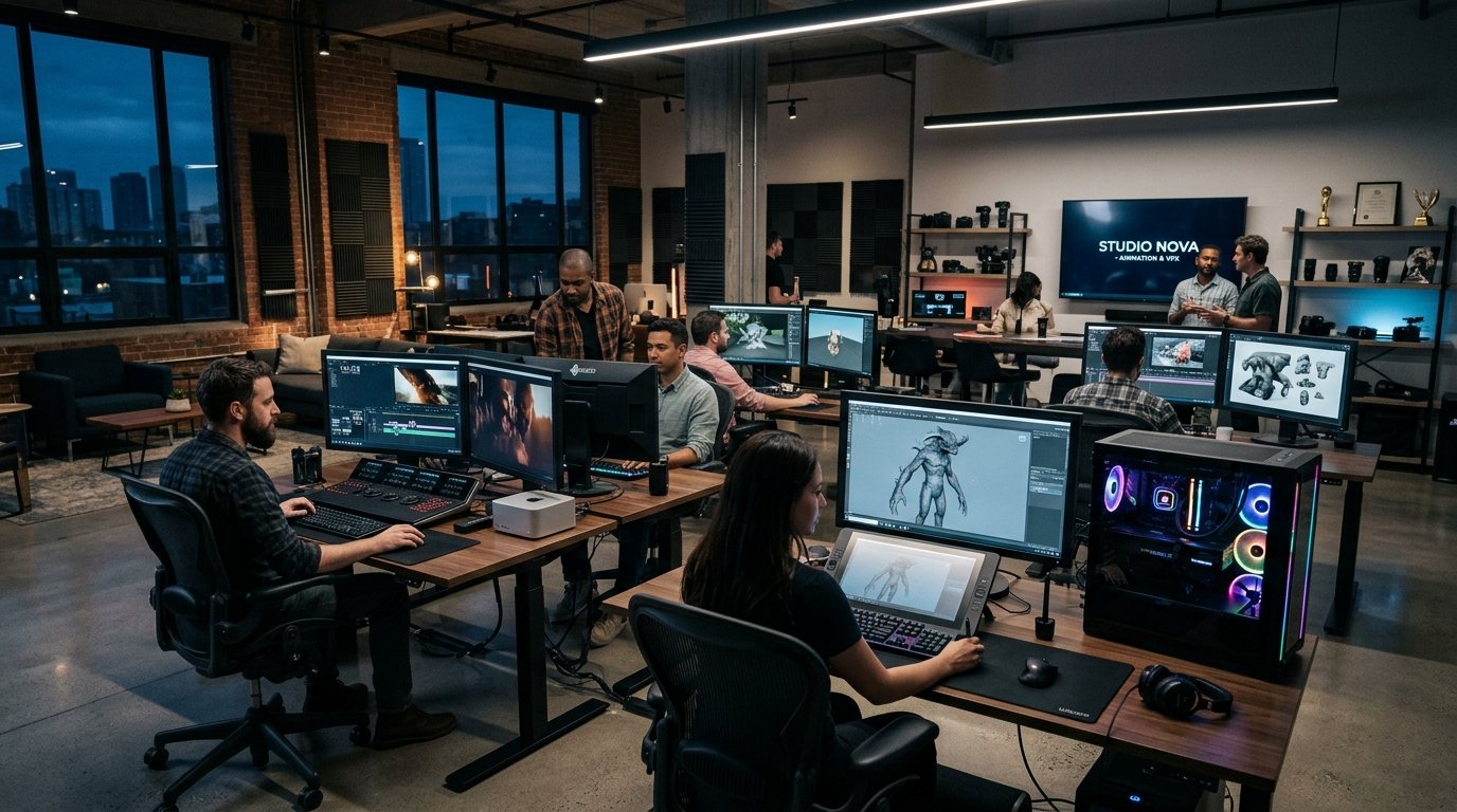 Creative Agencies, VFX &amp; 3D Animation Studios